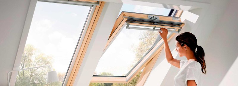 Мансардное окно velux