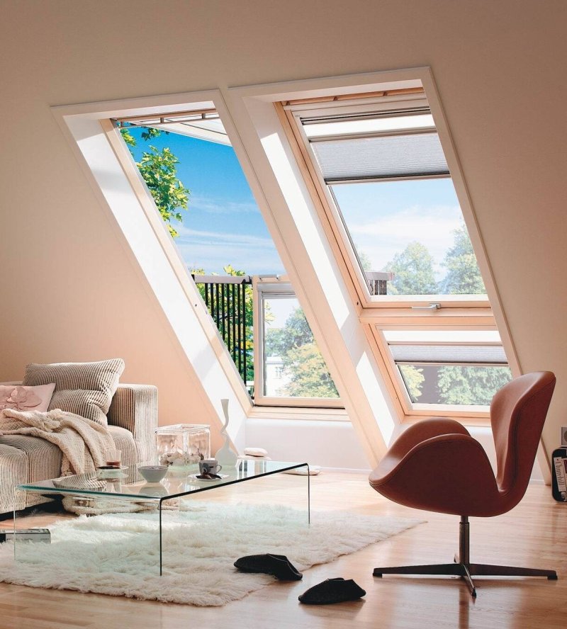 Мансардное окно velux