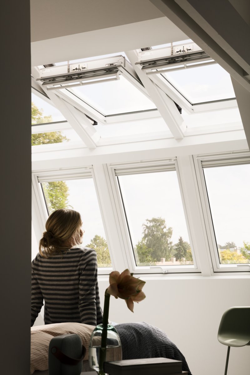Мансардное окно velux
