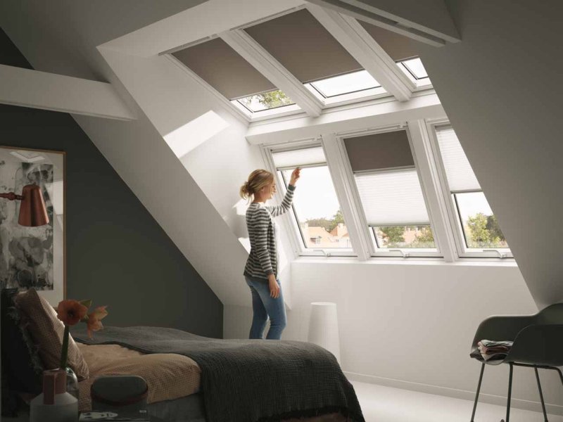 Мансардное окно velux