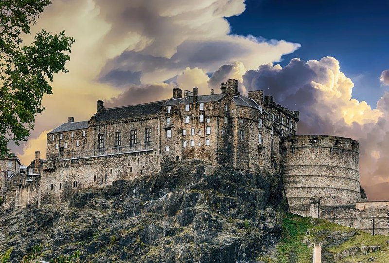 Эдинбургский замок edinburgh castle