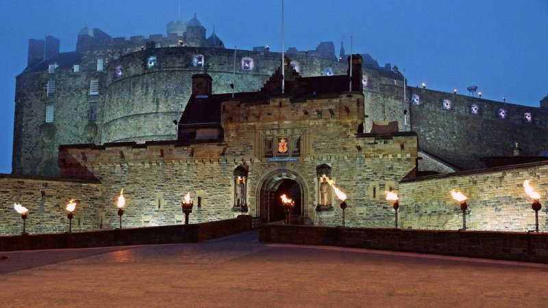Эдинбургский замок edinburgh castle