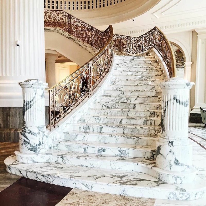 Marble staircase