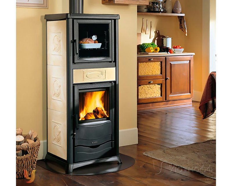 Печь камин la nordica rossella plus forno