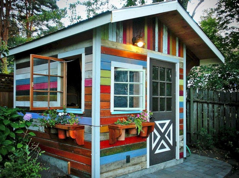 Садовый домик shed garden