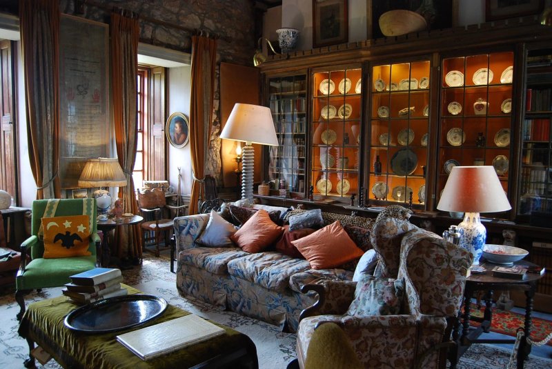 Chillingham castle интерьер