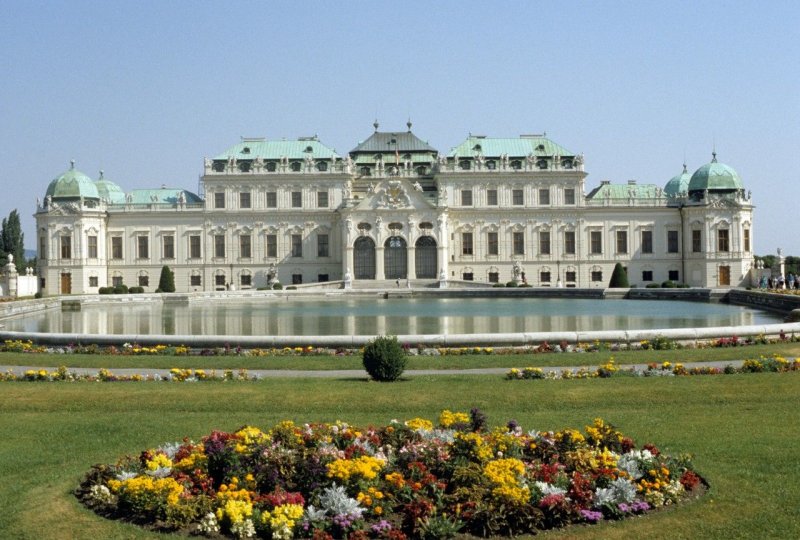 Бельведер австрия вена