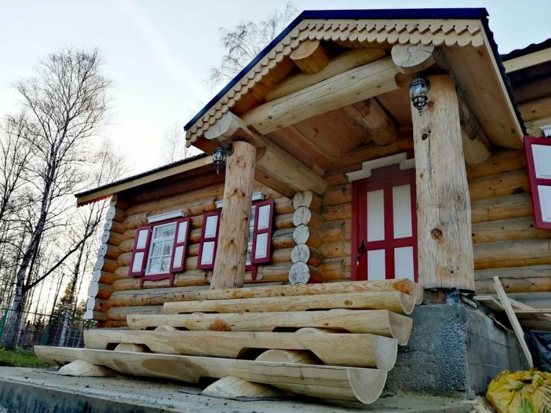 Сруб дом
