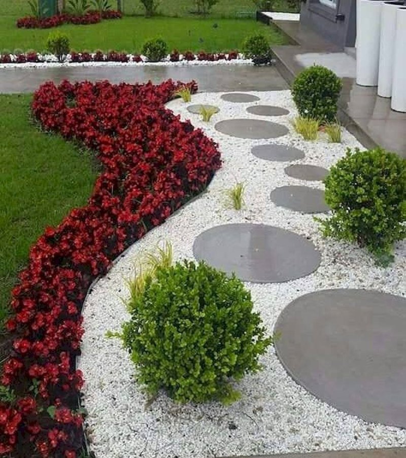 Клумба дизайн
