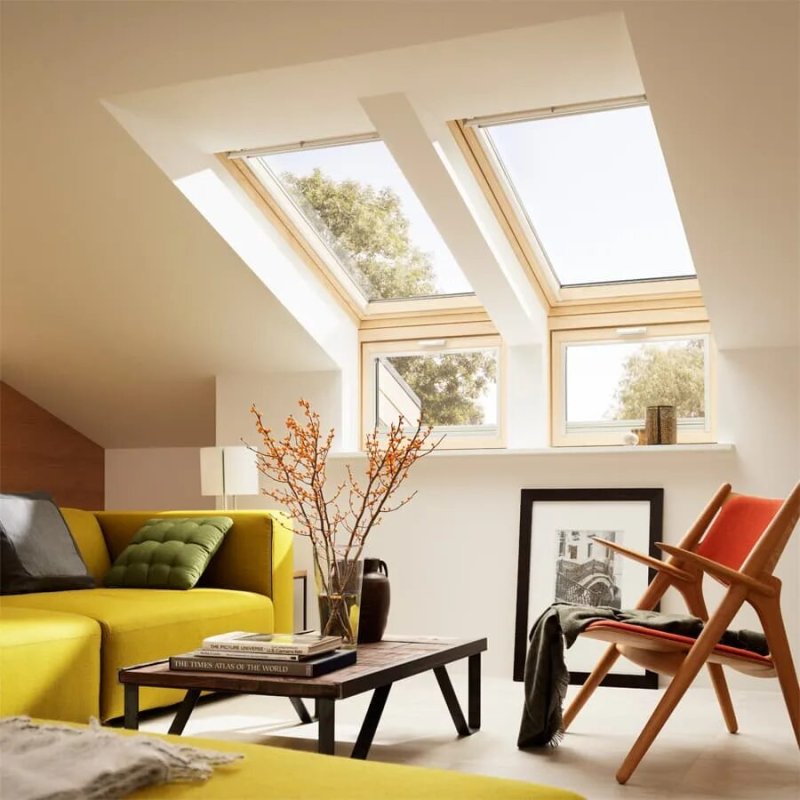 Мансардное окно velux