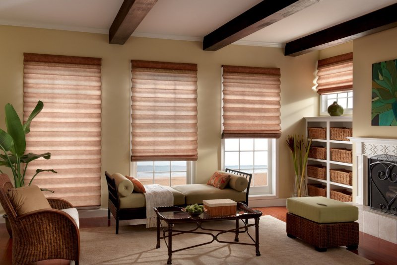 Тканевые жалюзи hunter douglas