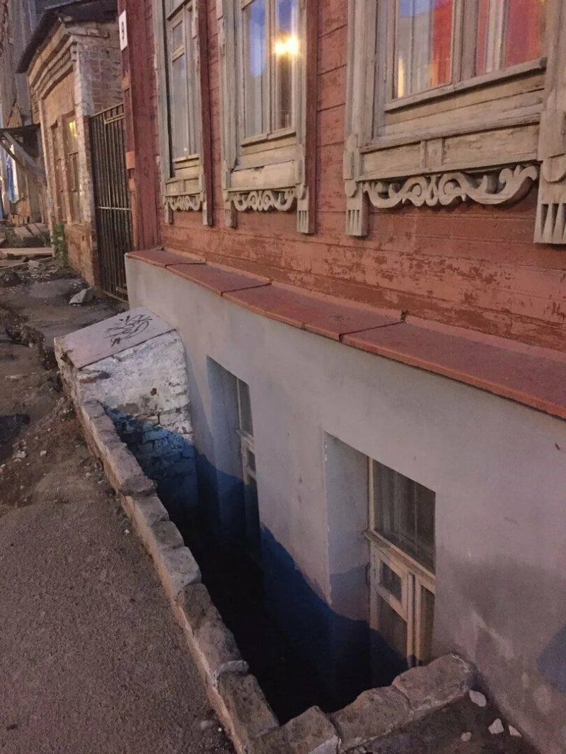 Откопанные здания
