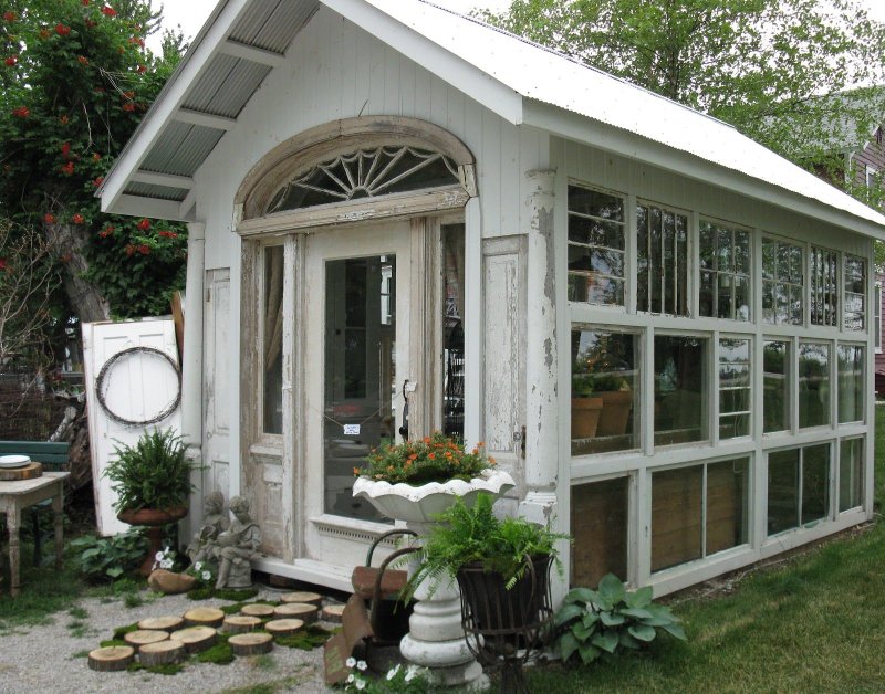 Садовый домик greenhouse