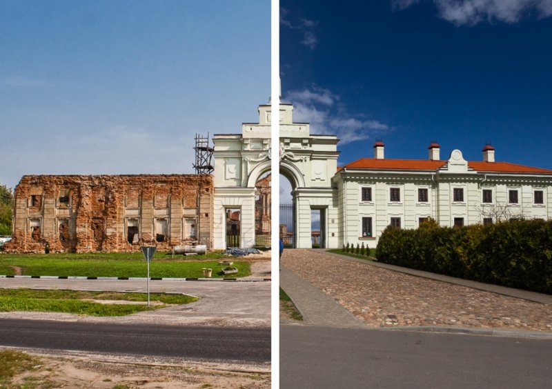 Дворцовый комплекс сапег в ружанах
