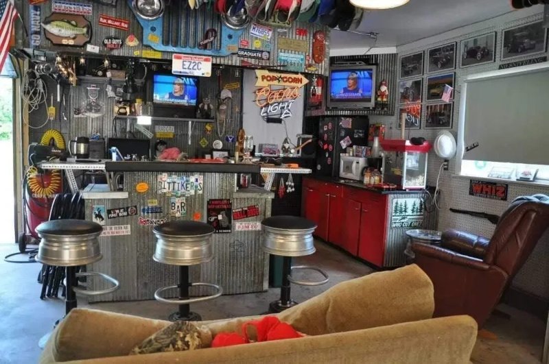 Гараж man cave