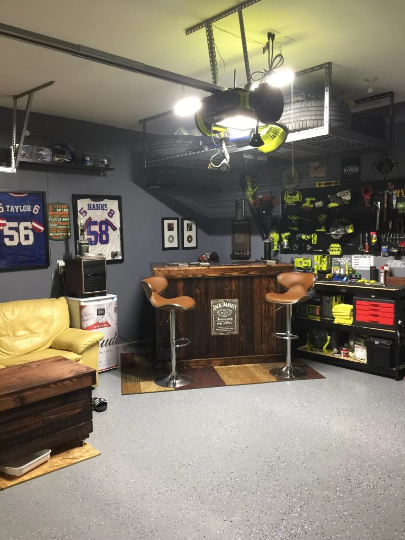 Гараж man cave