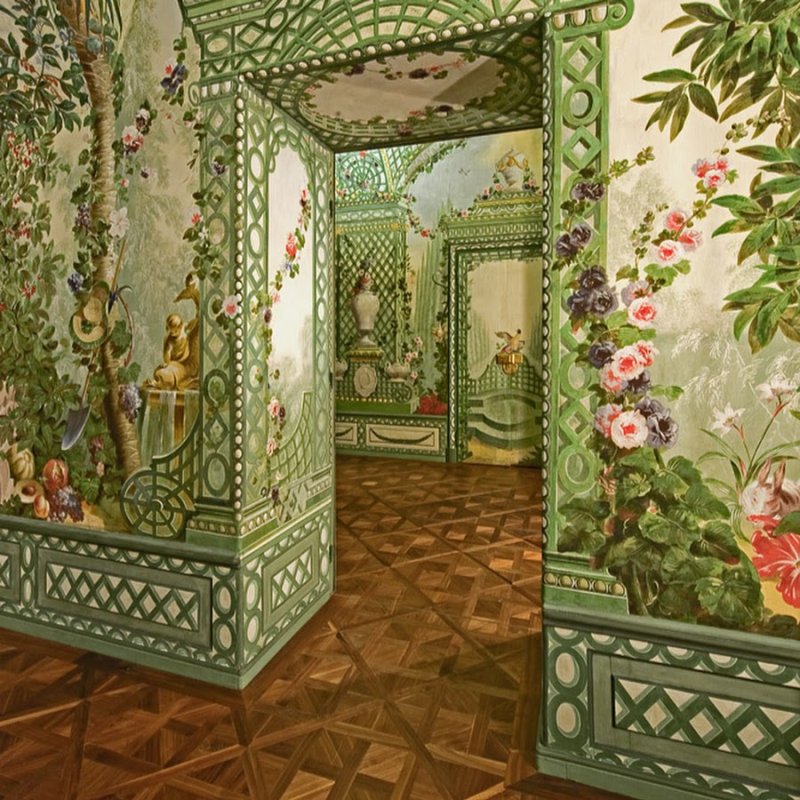 Фрески в замке шенбрунн