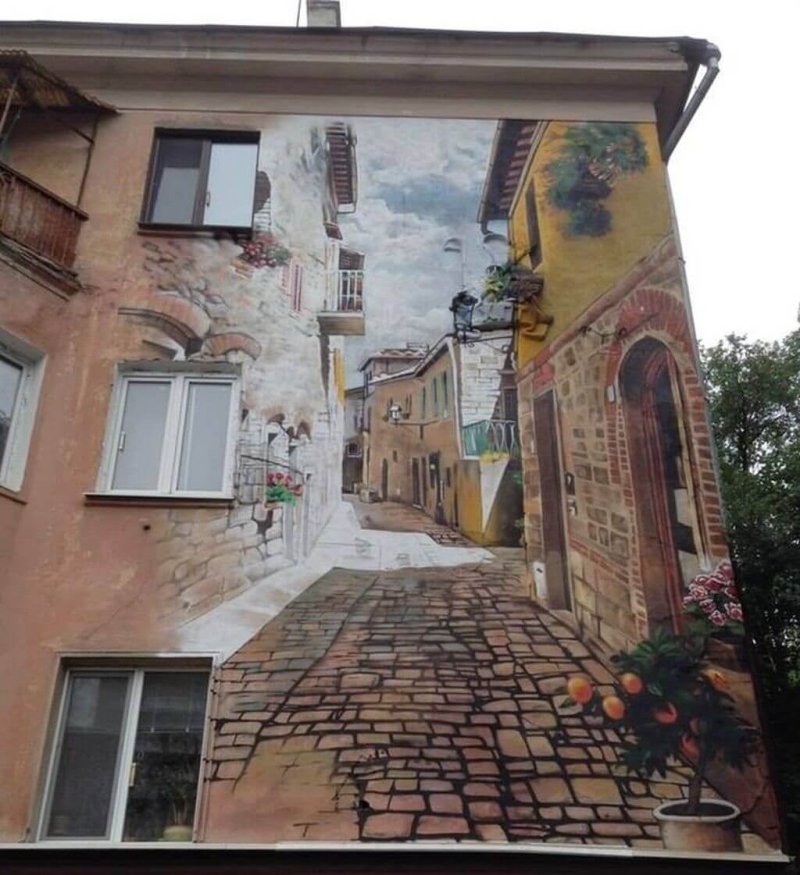 Роспись фасадов