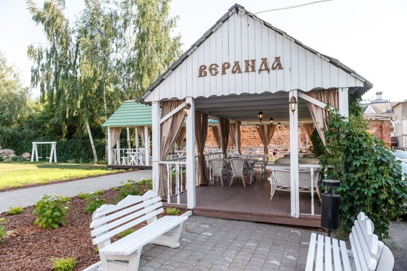 Кафе веранда истра
