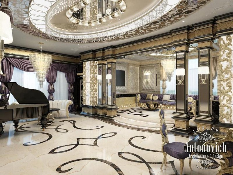 Дворец -интерьер luxury antonovich design