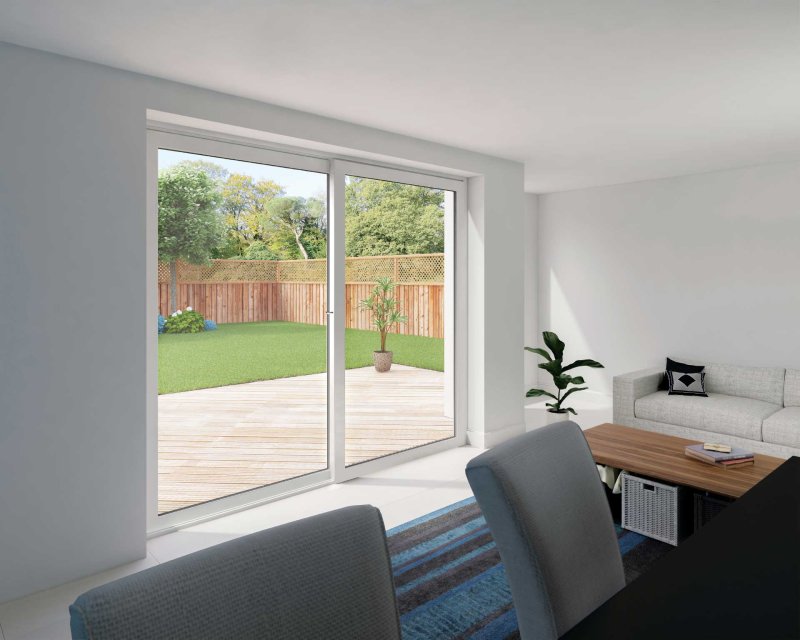 Sliding patio doors
