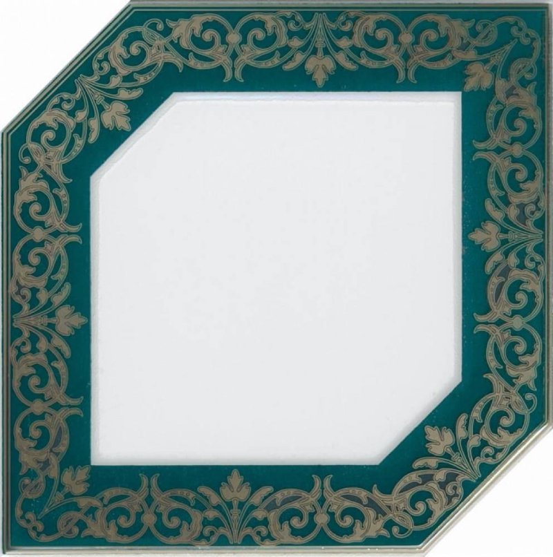 Декор kerama marazzi клемансо бирюзовый