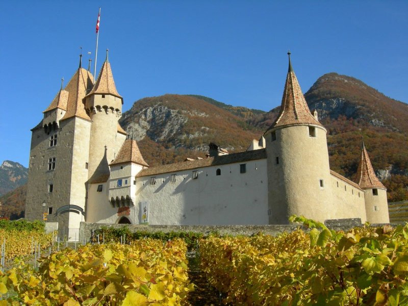Замок эгль швейцария