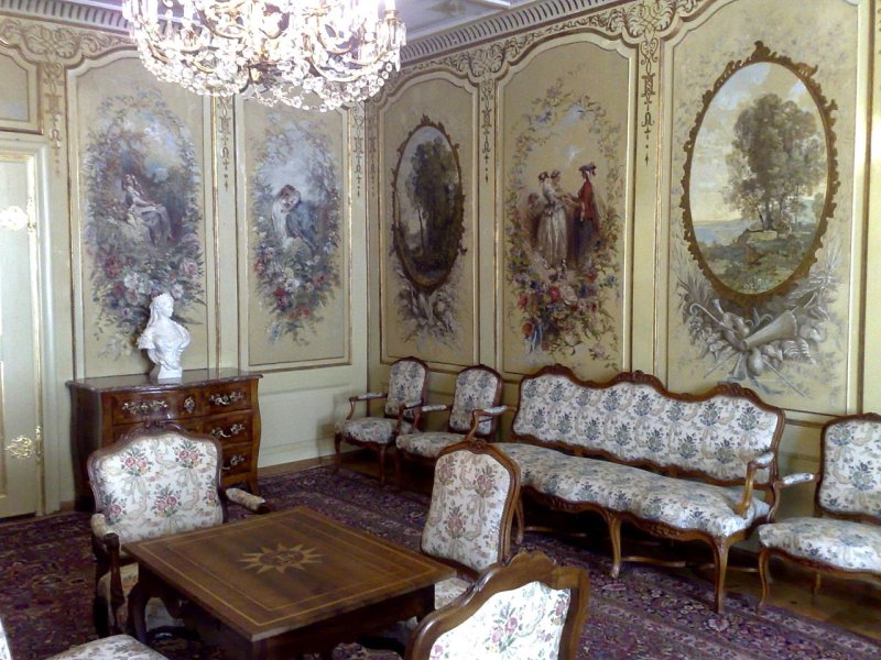 Интерьер замка