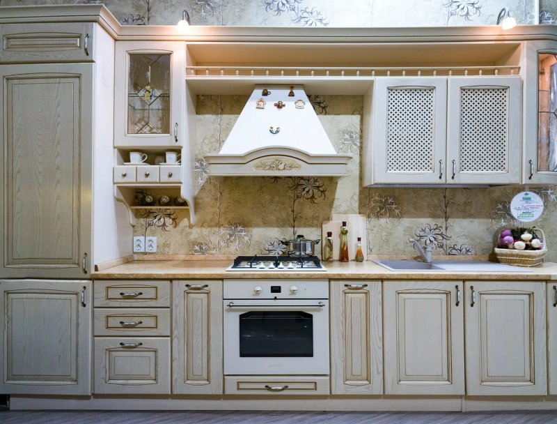 Фасад кухни классика