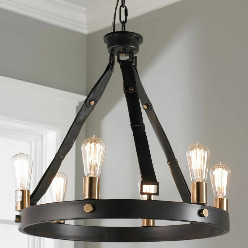 Uttermost люстра 3 lt chandelier