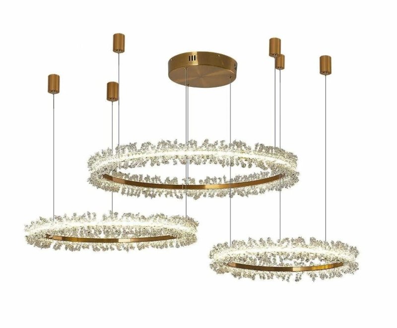 Crystal ring chandelier люстра